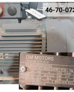 RP-Motor 22.00kW 2800 rpm for swing-hammer M&M